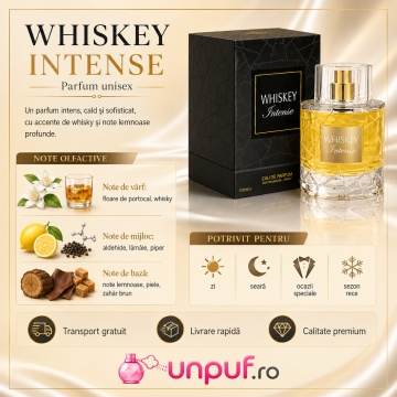 Parfum Arăbesc Whiskey Intense Fragrance World 100 ml, Apă de Parfum Unisex, Damă și Bărbat, Aromă Oriental Băuturi Fine, Inspirat Old Fashioned - Img 9
