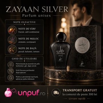 Parfum Arăbesc Zayaan Silver Eau De Parfum 100 Ml - Img 9