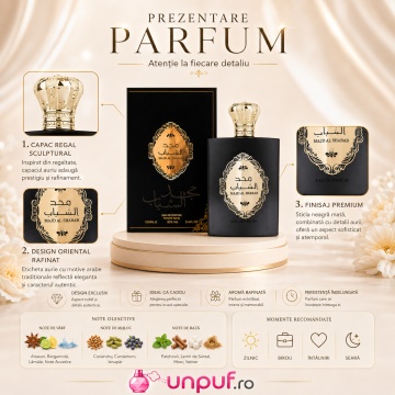 Parfum Ard Al Zaafaran Majd Al Shabab 100 ml, parfum arăbesc, edp, Bărbat - Img 3