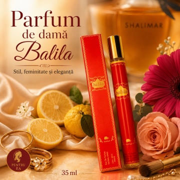 Parfum Balila 35 ml, Apă de Parfum Damă, Aromă Orientală Citrică, Vanilată și Ambrată, Format Compact, Note de Citrice, Bergamotă, Lămâie, Mandarină, Iasomie, Trandafir, Vanilie, Tămâie, Mosc și Lemn de Santal - Img 7
