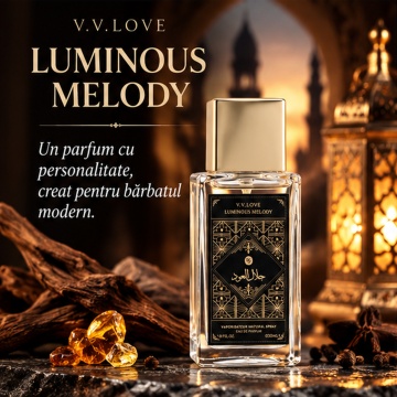 Parfum Barbati V.V.Love Luminous Melody, Eau de Parfum EDP, 30 ml, Oriental, Masculin, Elegant, Persistent, Spray, Format Compact, pentru Zi si Seara - Img 2
