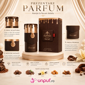 Parfum Choco Cult Eau de Parfum 100ml, tip arăbesc, Unisex, Damă, Bărbat - Img 3