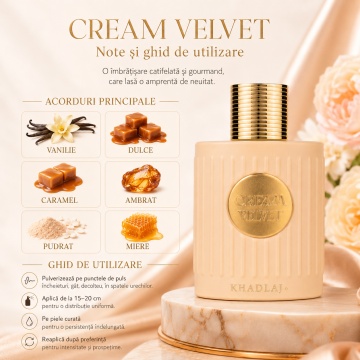 Parfum Cream Velvet Extrait de Parfum 100ml, tip arăbesc, Damă - Img 9