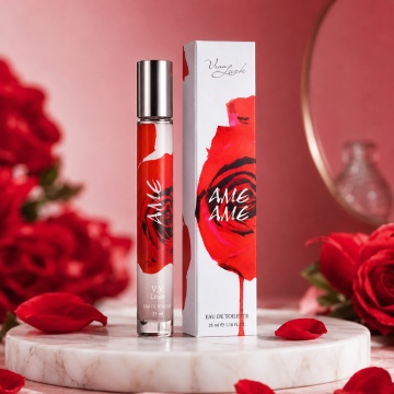 Parfum Damă Ame Ame 35 ml V.V. Love, Apă de Parfum, Inspirat de Amor Amor Cacharel, Aromă Citric Fructată cu Coacăze Negre, Portocală, Mandarină, Trandafir, Iasomie, Vanilie, Ambră și Mosc - Img 2