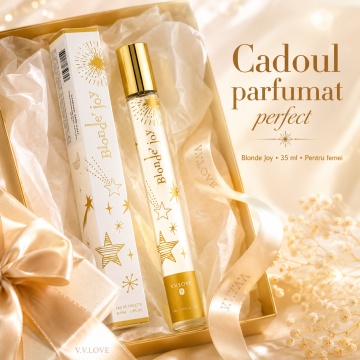 Parfum Damă Blonde Joy 35 ml V.V. Love, Apă de Toaletă, Inspirat de J'adore Dior, Aromă Floral Fructată cu Pară, Piersică, Mandarină, Bergamotă, Iasomie, Tuberoză, Trandafir, Orhidee, Vanilie, Cedru și Mosc - Img 7
