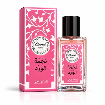 Parfum Dama V.V.Love Eternal Rose, Eau de Parfum EDP, 30 ml, Oriental-Floral, cu Trandafir si Note Lemnoase, Elegant, Persistent, pentru Zi si Seara