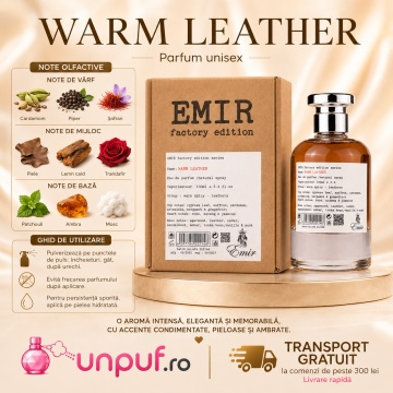 Parfum Emir Warm Leather Factory Edition 100 ml - Img 9