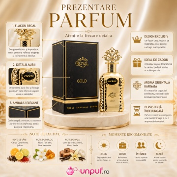Parfum Escent Royal Gold 100 ml - Img 3
