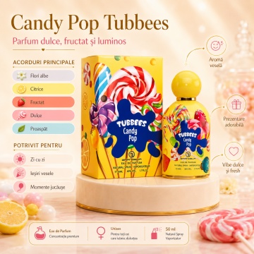 Parfum Grandeur Tubbees Candy Pop 50 ml - Img 3