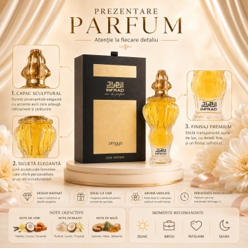 Parfum Infrad Luxe Edition Eau de Parfum 100ml, tip arăbesc, Damă - Img 3