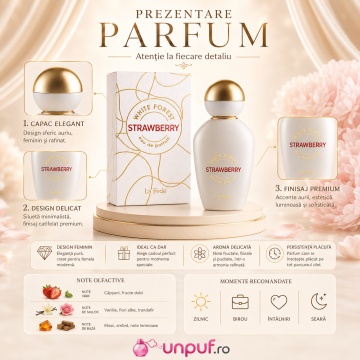Parfum La Fede White Forest Strawberry 100 ml - Img 3