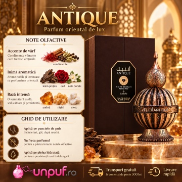 Parfum Lattafa Antique 100ml, Unisex - Img 9