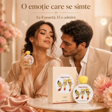 Parfum Lattafa Happy Brush 75 ml, parfum arăbesc, edp, Unisex, Damă, Bărbat - Img 5