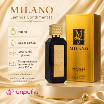 Parfum Milano For Men Pendora Scents 100 ml, Apa De Parfum, Barbati - Img 9