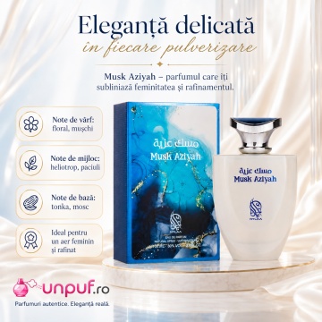Parfum Musk Aziyah Nylaa 100 ml, Apa De Parfum, Femei - Img 4