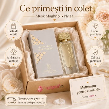 Parfum Musk Maghribi Nylaa 75 ml, Apa De Parfum, Femei - Img 4