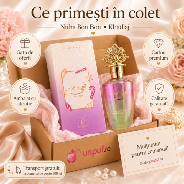 Parfum Nuha Bon Bon Eau de Parfum 85ml, tip arăbesc, Damă - Img 4