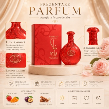 Parfum Nyla Sherbet Eau de Parfum 80ml, tip arăbesc, Damă - Img 3
