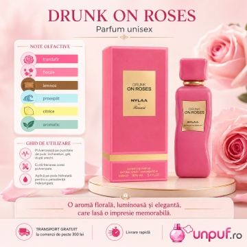 Parfum Nylaa Drunk On Roses Extrait de Parfum by Rasasi 100 ml - Img 9