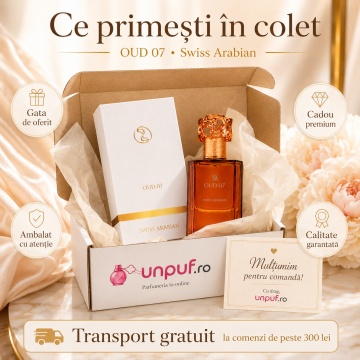 Parfum Oud 07 Extract de Parfum 50ml, tip arăbesc, Bărbat - Img 4