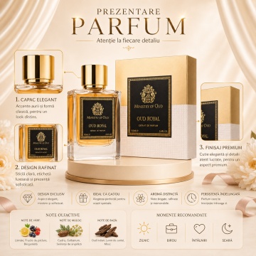 Parfum Oud Royal Ministry Of Oud 100 ml, Extract De Parfum, Barbati - Img 3
