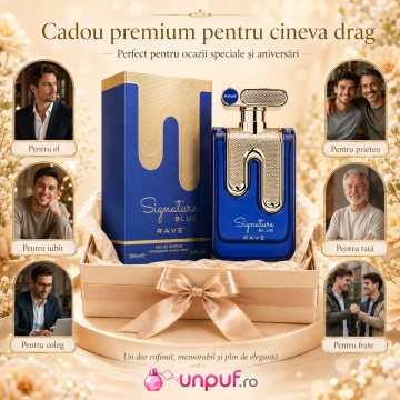 Parfum Rave Signature Blue 100 ml, parfum arăbesc, edp, Bărbat - Img 7