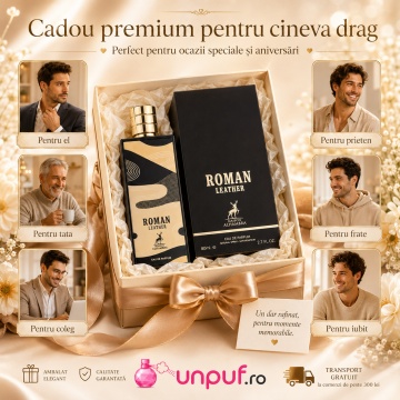 Parfum Roman Leather Maison Alhambra 80 ml, Apa De Parfum, Unisex - Img 7