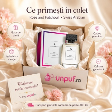 Parfum Rose and Patchouli Eau de Parfum 100ml, tip arăbesc, Damă - Img 4