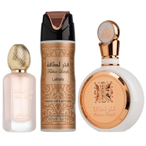 Parfum Set Lattafa Fakhar Women 3 Pcs, Damă - Img 2