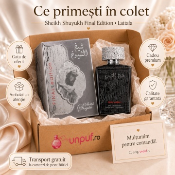 Parfum Sheikh Al Shuyukh Final Edition Lattafa 100 ml, Apă De Parfum, Bărbat - Img 3