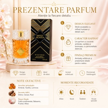 Parfum Sweet Heaven Gulf Orchid 20 ml, Apa De Parfum, Unisex - Img 3