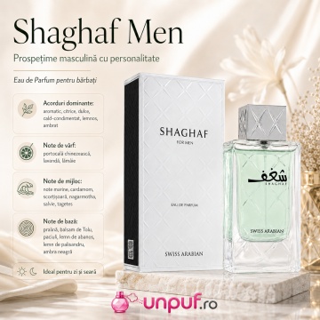 Parfum Swiss Arabian Shaghaf For Men 100 ml - Img 3