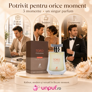 Parfum Toro Glace Pour Homme Maison Alhambra 100 ml, Apa De Parfum, Barbati - Img 6