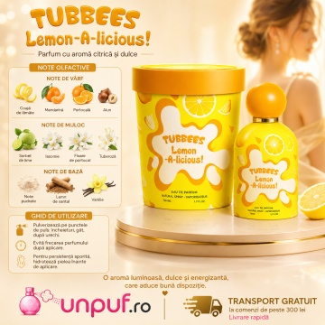 Parfum Tubbees Lemon A-Licious Edp 50 ml - Img 9