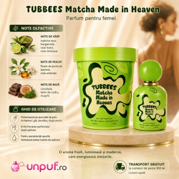 Parfum Tubbees Matcha Made In Heaven Edp 50 ml - Img 9