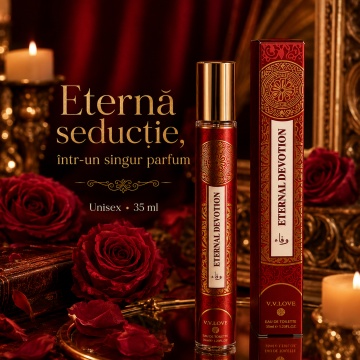 Parfum Unisex Arăbesc Eternal Devotion 35 ml V.V. Love, Inspirat de Philos Rosso Maison Alhambra, Aromă Fructată și Ambrată cu Zmeură, Lămâie Siciliană, Iasomie, Trandafir, Ambră, Vanilie și Mosc - Img 7