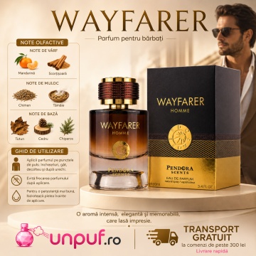 Parfum Wayfarer Homme Pendora Scents 100 ml, Apa De Parfum, Barbati - Img 9