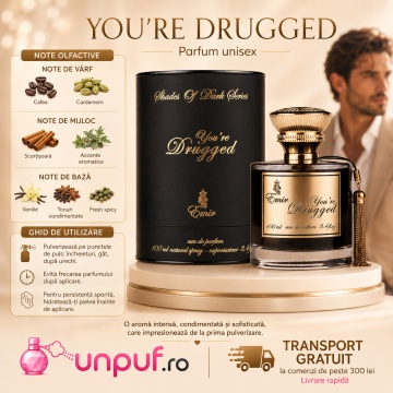 Parfum You'Re Drugged Emir 100 ml, Apa De Parfum, Unisex - Img 9