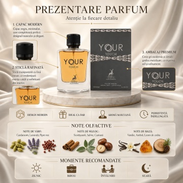 Parfum Your Touch For Men Maison Alhambra 100 ml, Apa De Parfum, Barbati - Img 3