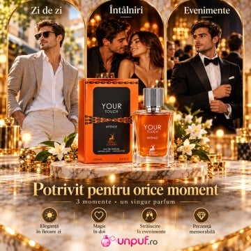 Parfum Your Touch Intense Maison Alhambra 100 ml, Apa De Parfum, Barbati - Img 10