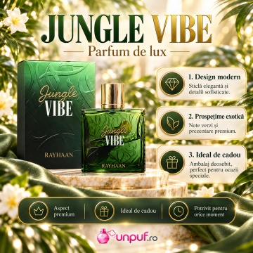 Rayhaan Jungle Vibe – Parfum EDP 100 ml, unisex - Img 3
