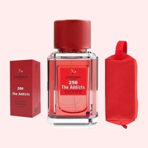 Set Apă de Parfum Lorinna Paris Parfum The Addicts, de Damă, 50 ml si Gentuță Parfumuri