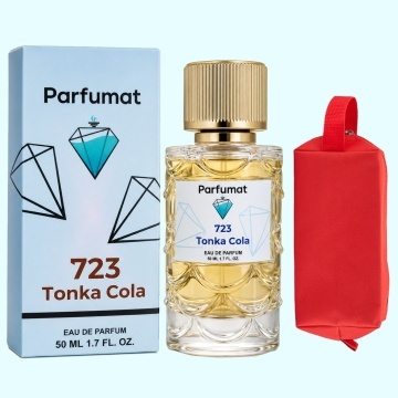 Set Apa de parfum Parfumat 723 Tonka Cola, Unisex, 50 ml si Gentuta cosmetice