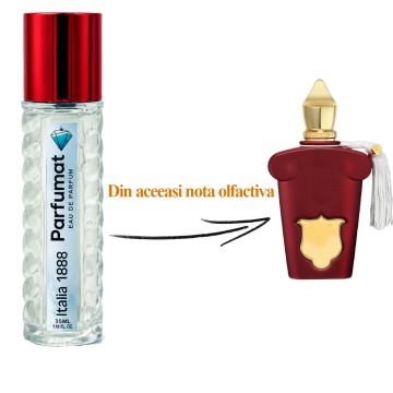 Set Apa de parfum Parfumat Italia 1888, Unisex, 35 ml si Gentuta cosmetice - Img 2