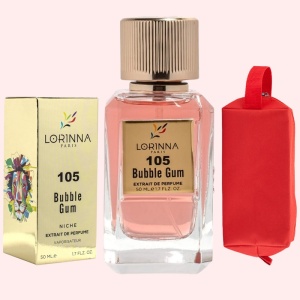 Set Extract de Parfum Lorinna Paris Parfum Bubble Gum, de Damă, 50 ml si Gentuță Parfumuri