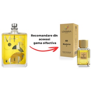 Set Extract de Parfum Lorinna Paris Parfum Mandarina +, Unisex Damă Bărbat 50 ml si Gentuță Parfumuri - Img 2