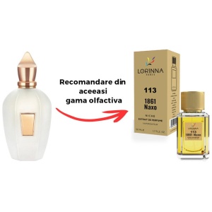 Set Extract de Parfum Lorinna Paris Parfum Naxo, Unisex Damă Bărbat, 50 ml si Gentuță Parfumuri - Img 2