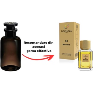 Set Extract de Parfum Lorinna Paris Parfum Nomade, Unisex, 50 ml, cu Gentuță Cosmetica - Img 2