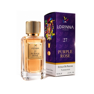 Set Extract de Parfum Lorinna Paris Parfum Purple Rose, Femei Barbati Unisex,75 ml, Gentuta Parfumuri - Img 2