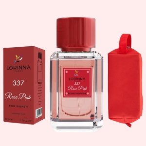 Set Extract de Parfum Lorinna Paris Parfum Rose Pink, 50 ml, de Damă si Gentuță Parfumuri